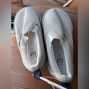 GAP Gray Sneakers Slip-On Canvas
